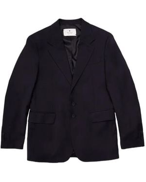 Mood Relaxed-Fit Single-Breasted Suit - Blue