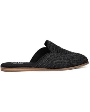 TOMS Mules À Design Tressé - Black