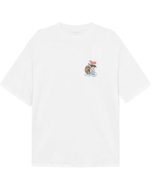 Les Deux グラフィック Tシャツ - ホワイト