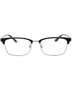 BMW Lunettes De Vue À Monture Rectangulaire - White