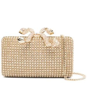Self-Portrait Bolso de mano Crystal Box - Neutro