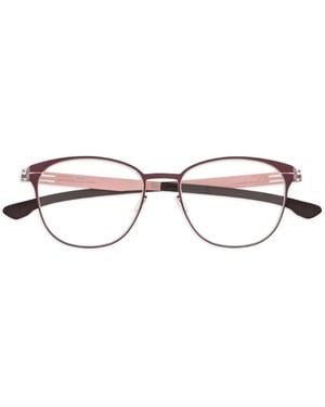 Ic! Berlin Brille Mit Doppelsteg - Mettallic