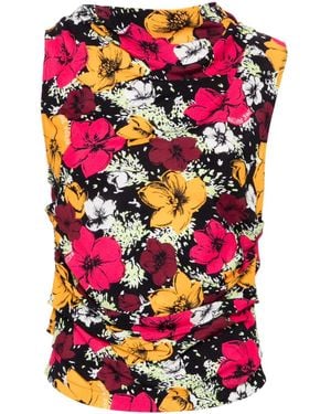 Moschino フローラル トップ - ピンク