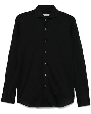 Canali Cotton Shirt - Black
