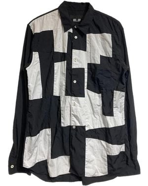 Comme des Garçons Camicia Patchwork - Nero