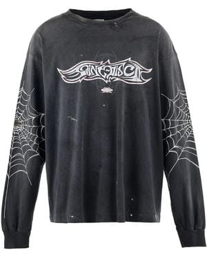 SAINT Mxxxxxx Cotton Jumper - Grey