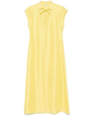 Barena Denis Midi Dress - Yellow