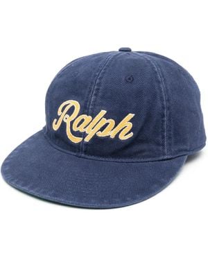 Polo Ralph Lauren Logo-Embroidered Baseball Cap - Blue