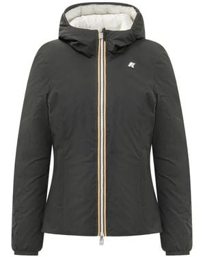 K-Way Lily St Thermo Double Puffer Jacket - Black