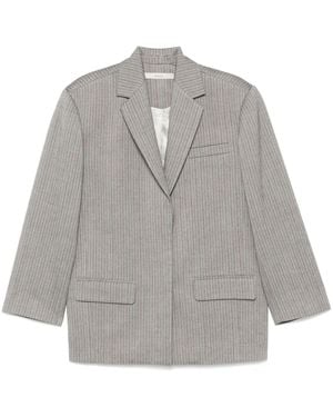 Remain Herringbone Blazer - Gray