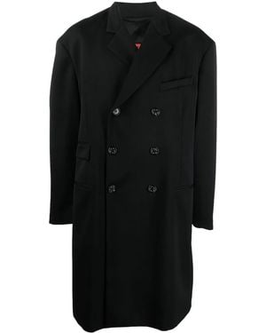 424 Cappotto Doppiopetto Oversize - Nero