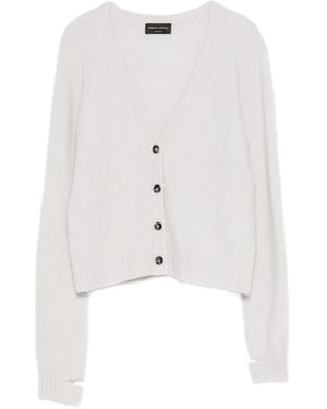 Roberto Collina V-neck Cardigan - ホワイト
