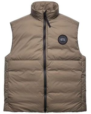 Canada Goose Lodge Label Vest - Brown
