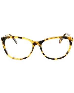 Police Lunettes De Vue À Monture Papillon - Metallic