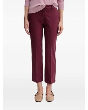 Sisley Welt Pocket Trousers - Red