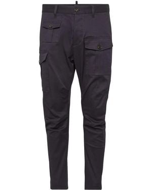 DSquared² Sexy Cargo Trousers - Blue