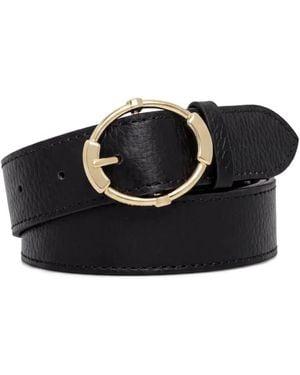 Coccinelle Oval-Buckle Belt - Black