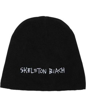 GALLERY DEPT. Ribbed Embroidered Beanie - ブラック