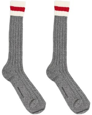 DSquared² Striped Socks - Gray