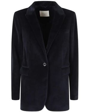 Circolo 1901 Single-Breasted Blazer - Black