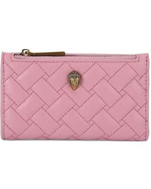 Kurt Geiger Kensington Quilted Wallet - Pink
