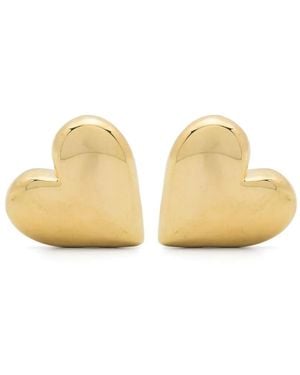 FEDERICA TOSI Heart-Motif Earrings - Natural