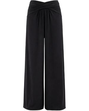 Amazuìn Pantalon À Coupe Ample - Noir