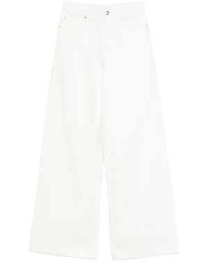A.P.C. Vaqueros Anchos Clyde - Blanco