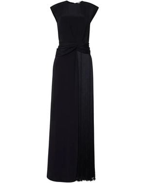 Adam Lippes Pasha Maxi Dress - Black