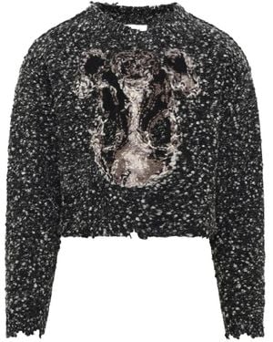 Doublet Crew-Neck Jumper - Black