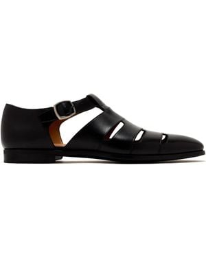 Magnanni Leather Sandals - Black