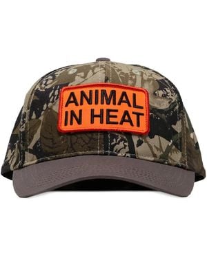 Pleasures Camo Patch Cap Hat - Brown