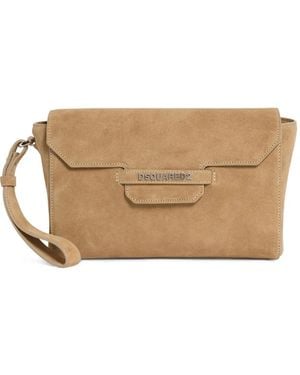DSquared² Clutch Twin Con Manico - Neutro