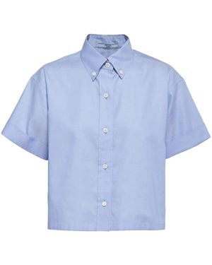 Prada オックスフォード シャツ - ブルー