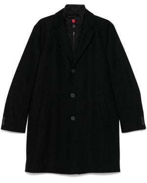 HUGO Single-Breasted Coat - Black