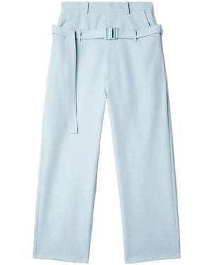 Off-White c/o Virgil Abloh Double-Waist Trousers - Blue