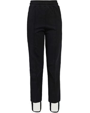 Vetements Elasticated Stirrup-Straps Track Pants - Black