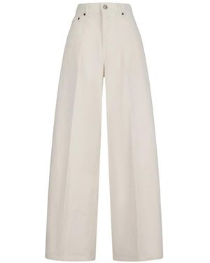 Haikure Bethany Wide-Leg Jeans - White