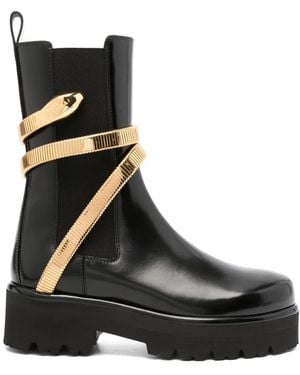 Rene Caovilla 45Mm Juniper Boots - Black