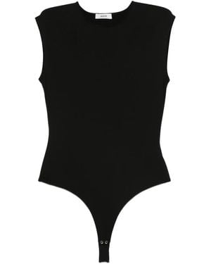 Agolde Aura ボディスーツ - ブラック