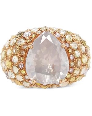 HYT Jewelry Bague En Diamant - Metallic