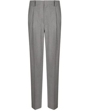 Victoria Beckham Pleated Trousers - グレー