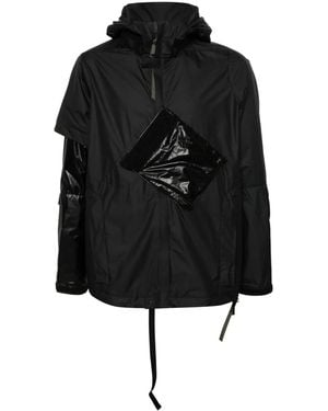 ACRONYM Windstopper Interops Hooded Jacket - Black
