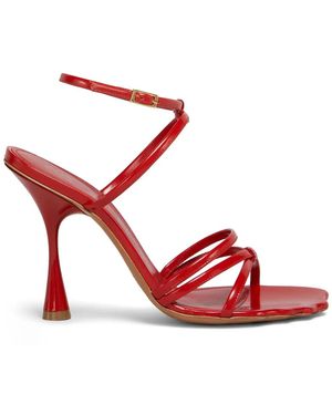 Marni Leather Sandals - Red