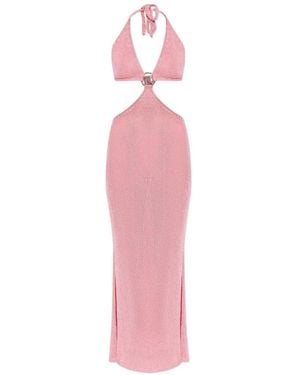 Paramidonna Robe Dos-Nu À Anneau - Rose