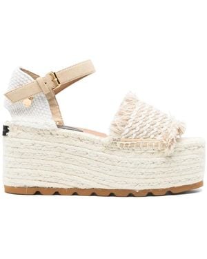 Stella McCartney 80Mm Gaia Espadrilles - Natural