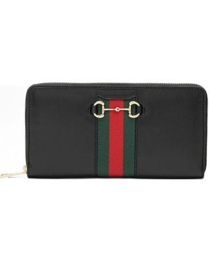 Gucci Portemonnaie Mit Reißverschluss - Schwarz