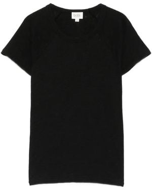 Bobi Raglan Cap-Sleeve T-Shirt - Black