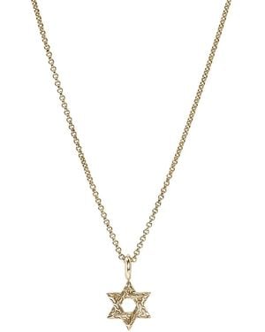 John Hardy 14K Jh Essential Star Of David Necklace - Metallic