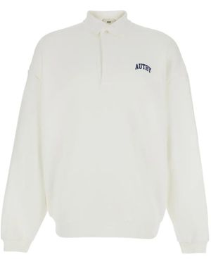 Autry University Polo Shirt - White